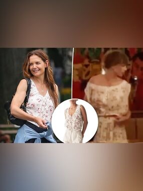 Doen traveler top poppy field